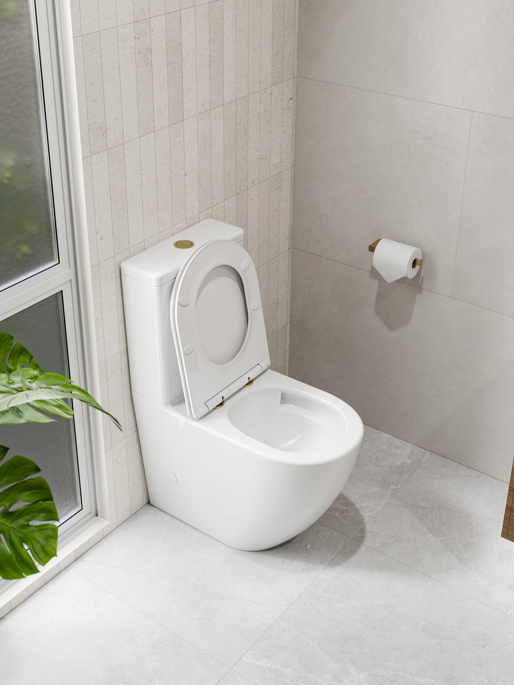 CODE INTERIORS FLOW TYPHOON FLUSH BTW TOILET SUITE– Bathrooms Online