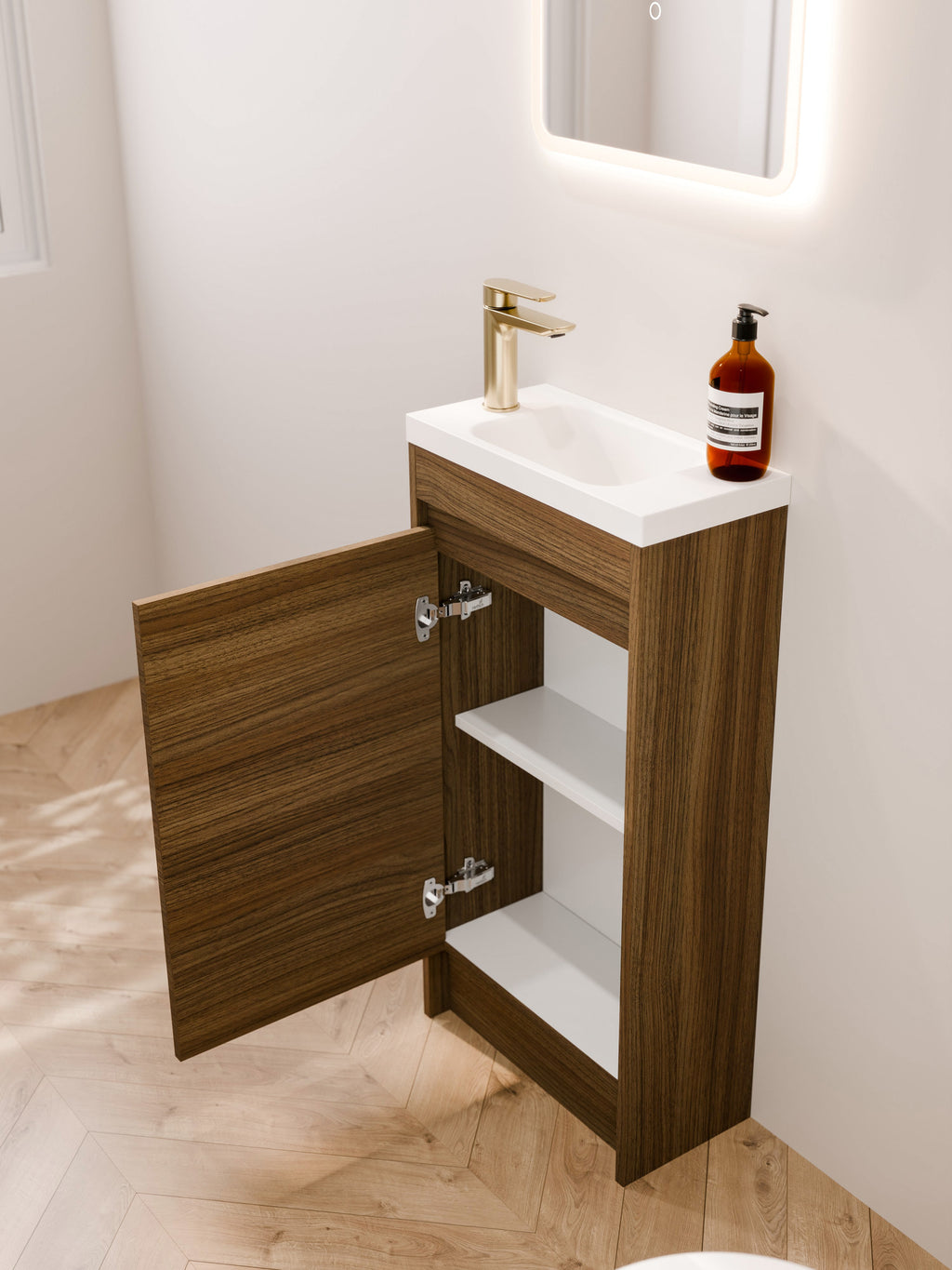 CODE INTERIORS LUXE 450 WC FLOORSTANDING VANITY– Bathrooms Online